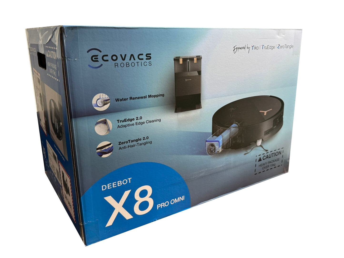 ECOVACS DEEBOT X8 PRO OMNI Schwarz - Warenstube Bender