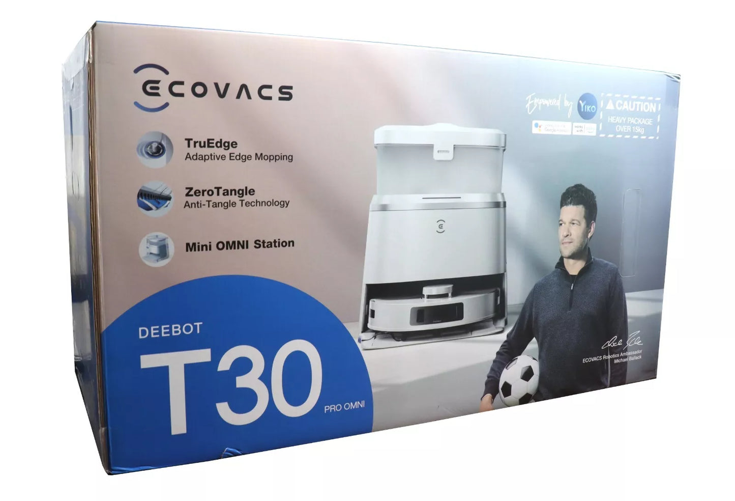 ECOVACS T30 PRO OMNI silber - Warenstube Bender