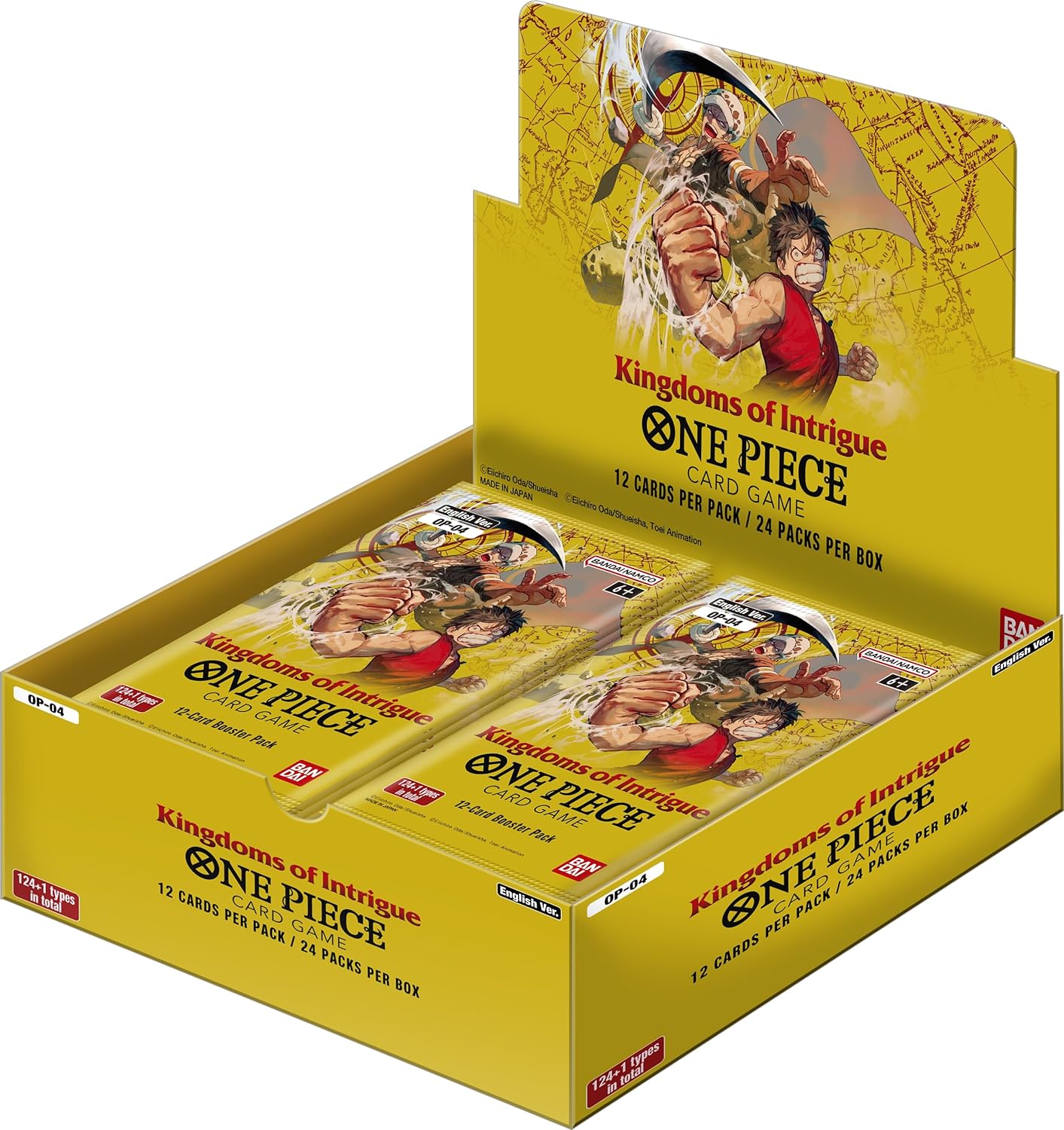 One Piece Card Game - Kingdoms of Intrigue OP04 Booster Display (24 Packs) - EN