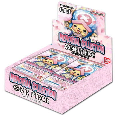 One Piece TCG Memorial Collection EB-01 Extra Booster Display EN Englisch