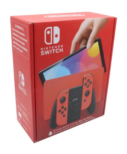 Nintendo Switch (OLED-Modell) Mario-Edition (rot)