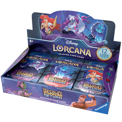 Ravensburger Disney Lorcana: Ursulas Return - Display mit 24 Booster Packs Englisch