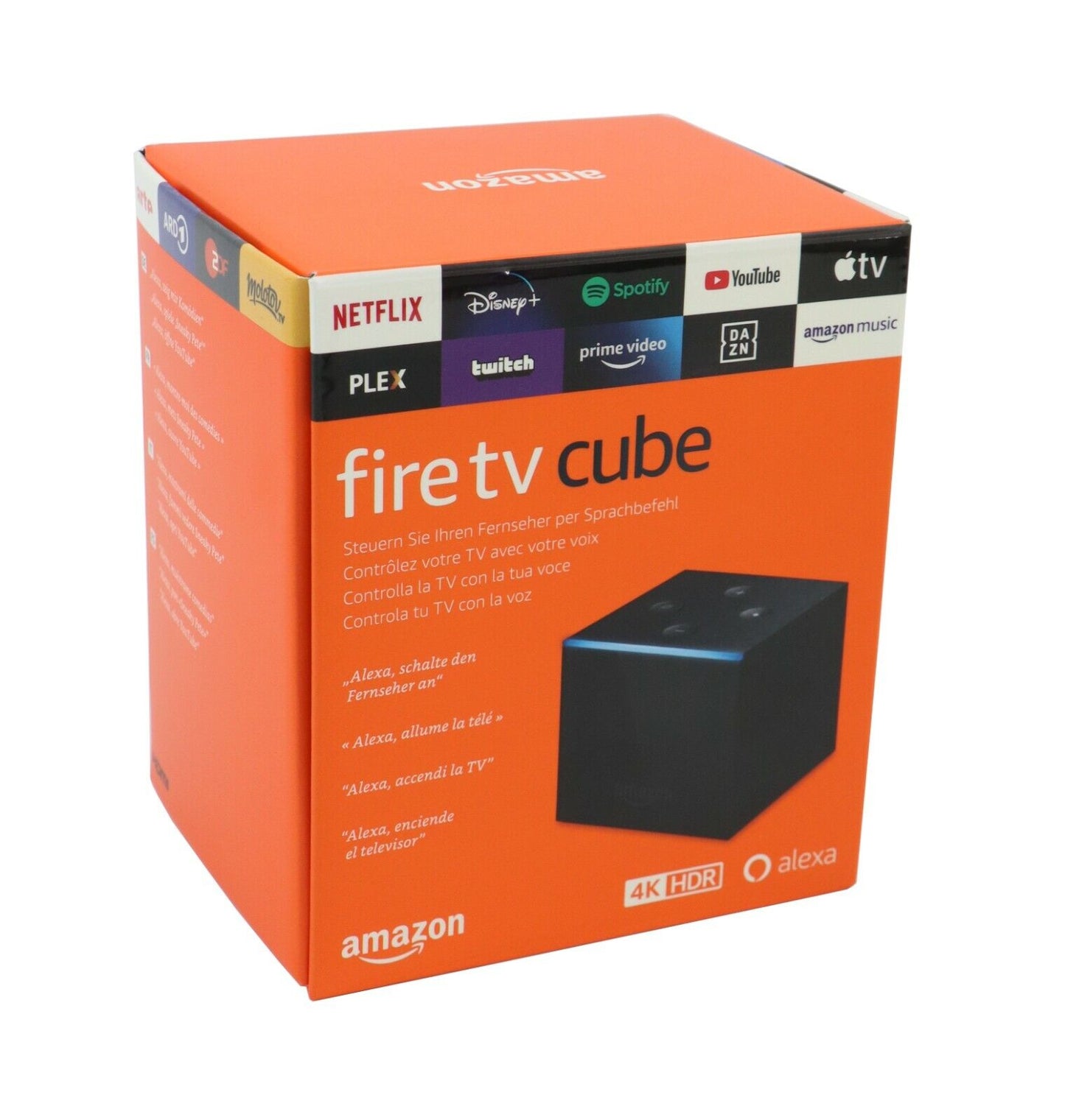 Amazon Fire TV Cube (2. Gen) 4K UHD-Streaming-Mediaplayer - Warenstube Bender