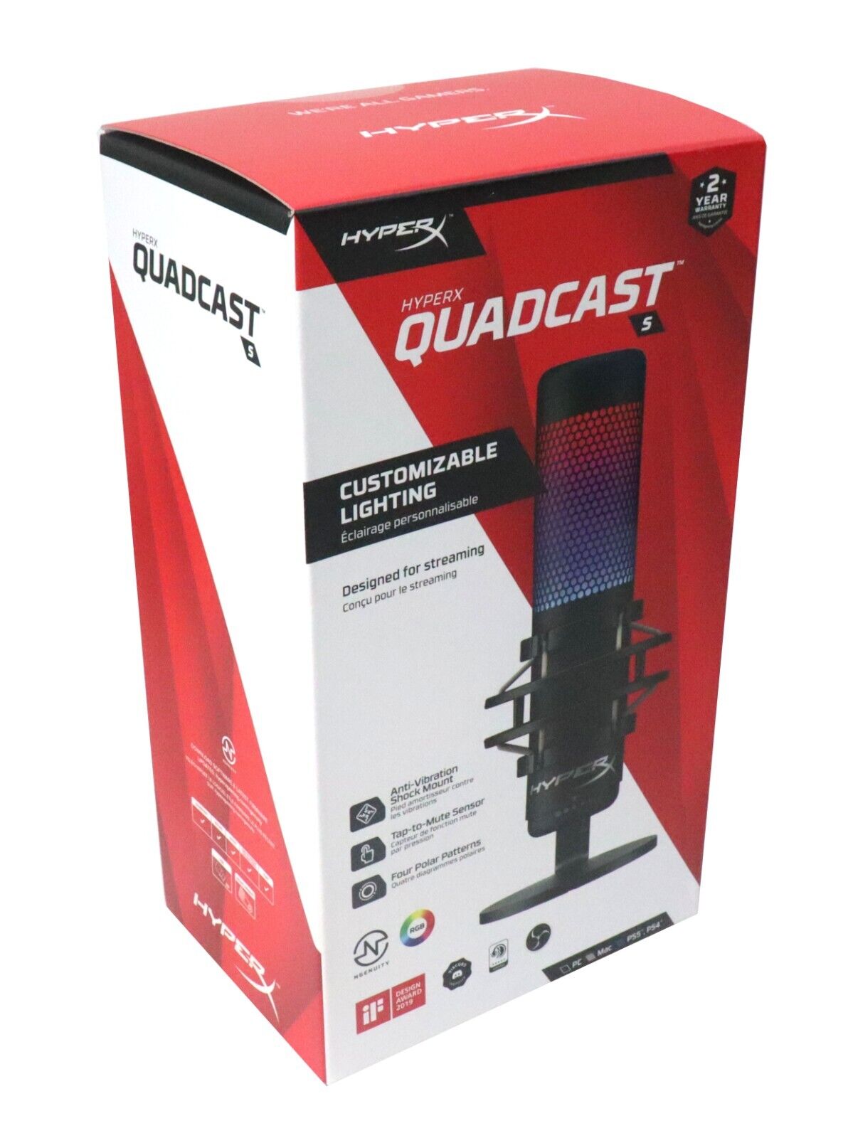 HyperX QuadCast S schwarz - Warenstube Bender