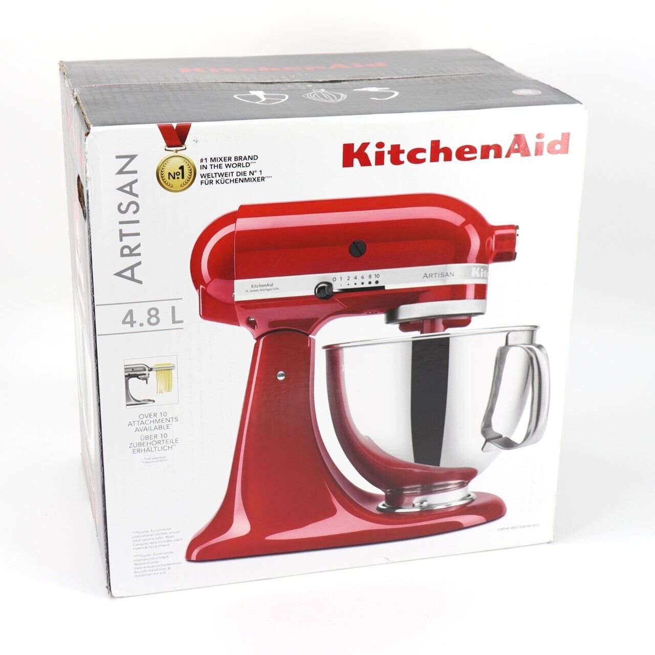 KitchenAid Artisan 5KSM125 EER empire rot - Warenstube Bender