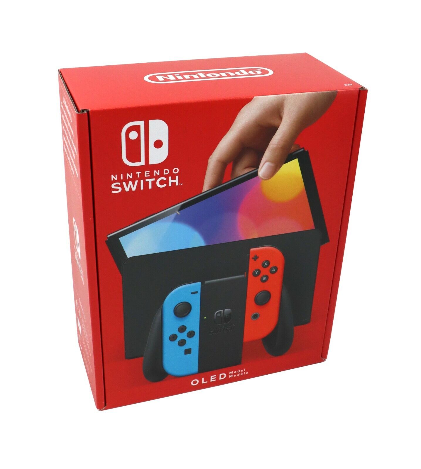 Nintendo Switch OLED-Modell - 64GB - neon-blau/neon-rot - Warenstube Bender