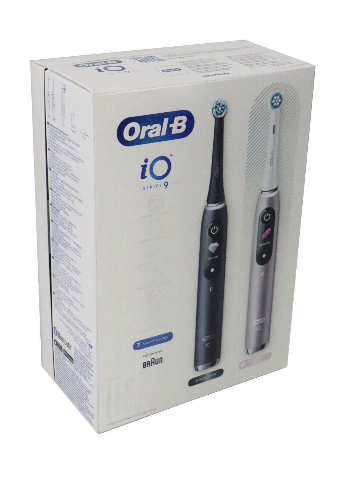 Oral-B iO Series 9 Duo Black Onyx/Rose Quartz - Warenstube Bender