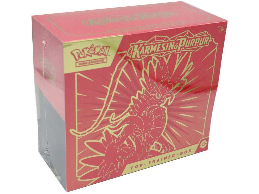 Pokémon Karmesin und Purpur Top Trainer Box Koraidon (SV1DE) - Warenstube Bender