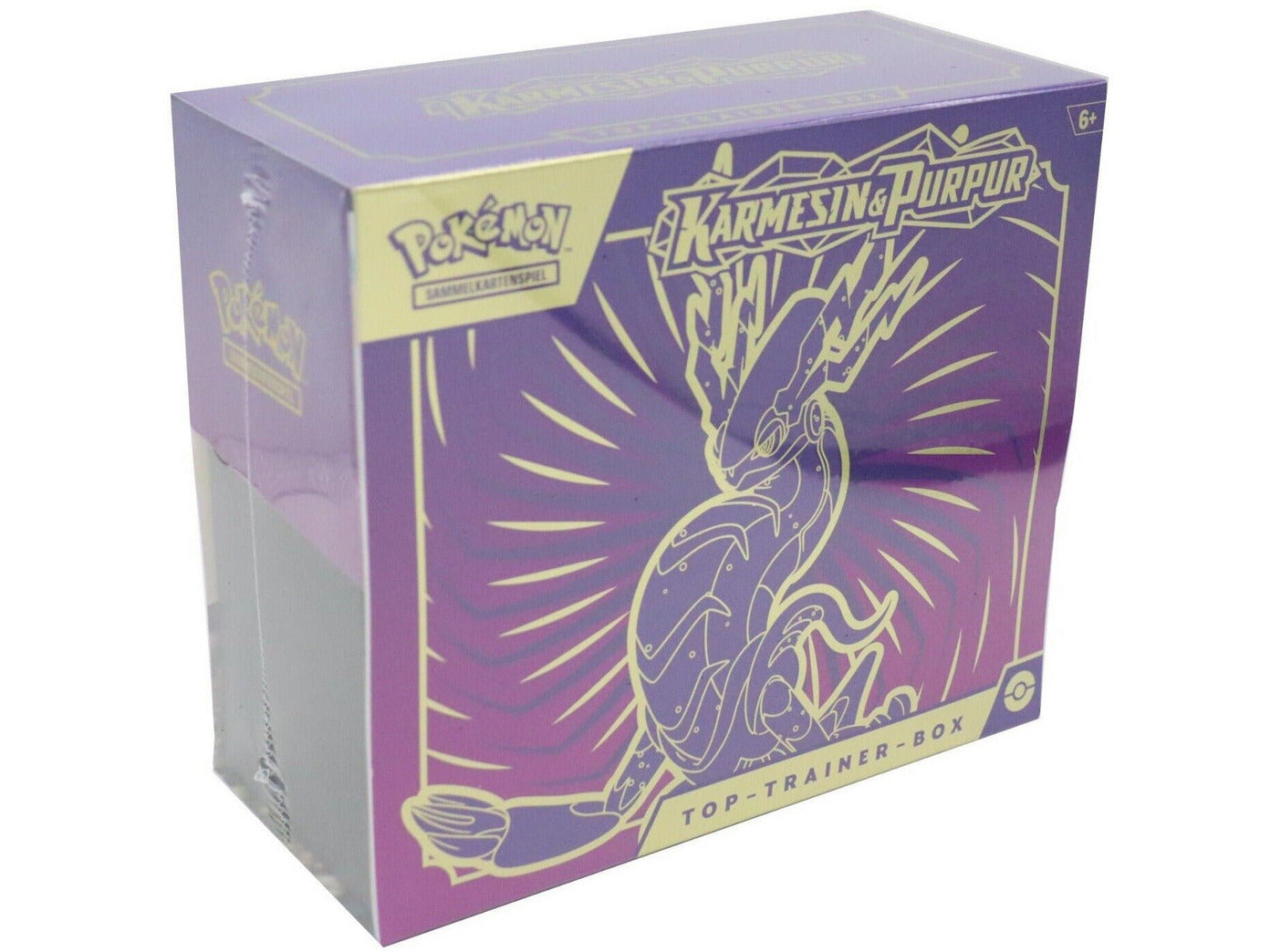 Pokémon Karmesin und Purpur Top Trainer Box Koraidon (SV1DE) - Warenstube Bender