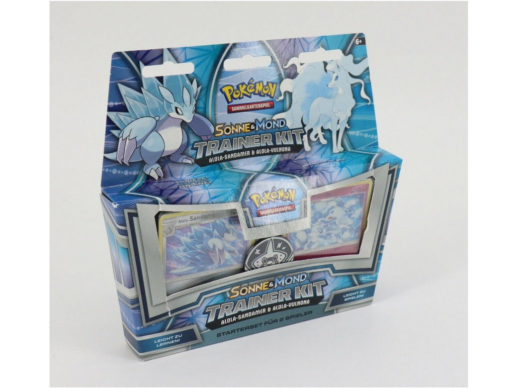 Pokémon Sonne & Mond Trainer Kit - Alola Sandamer & Alola Vulnona (25997) - Warenstube Bender