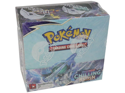 Pokémon Sword & Shield 6 Chilling Reign Display 36 Booster Packs (English) - Warenstube Bender