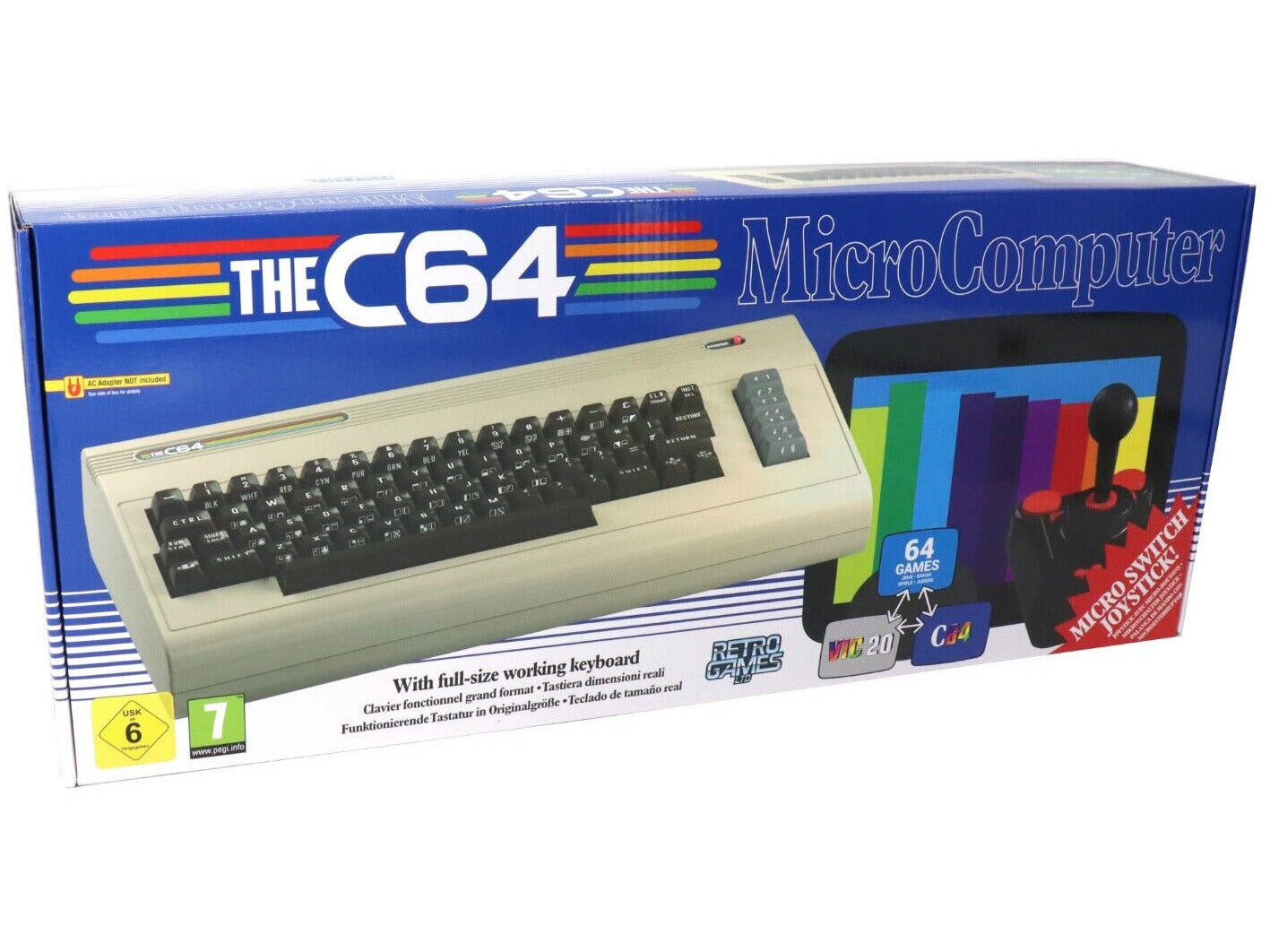 Retro Games The C64 Maxi - Warenstube Bender