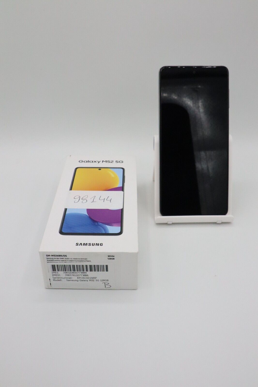 Samsung Galaxy M52 128GB White - Warenstube Bender